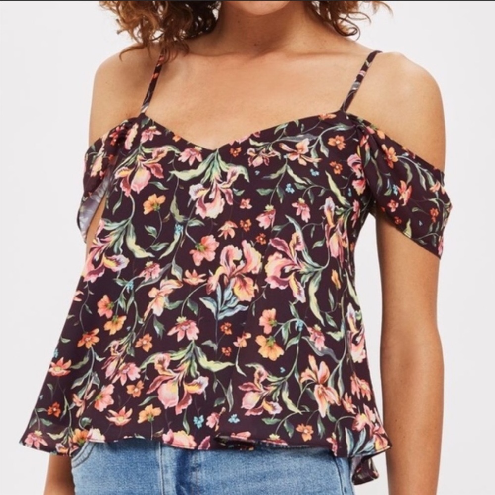 Topshop Floral Top